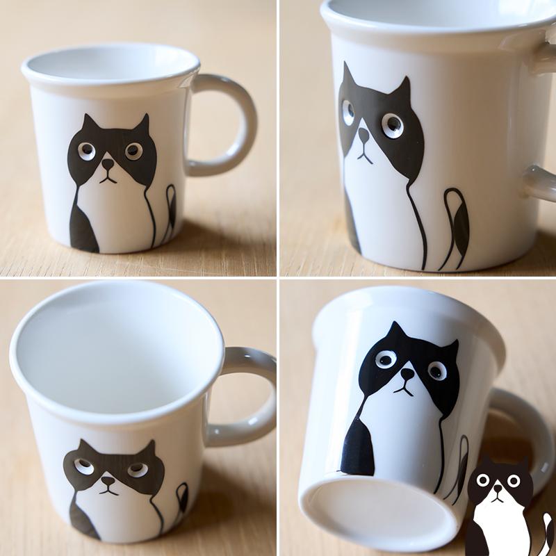 TAMAKI かわいい マグカップ ピーピングマグ 270ml 食器 お皿 おしゃれ