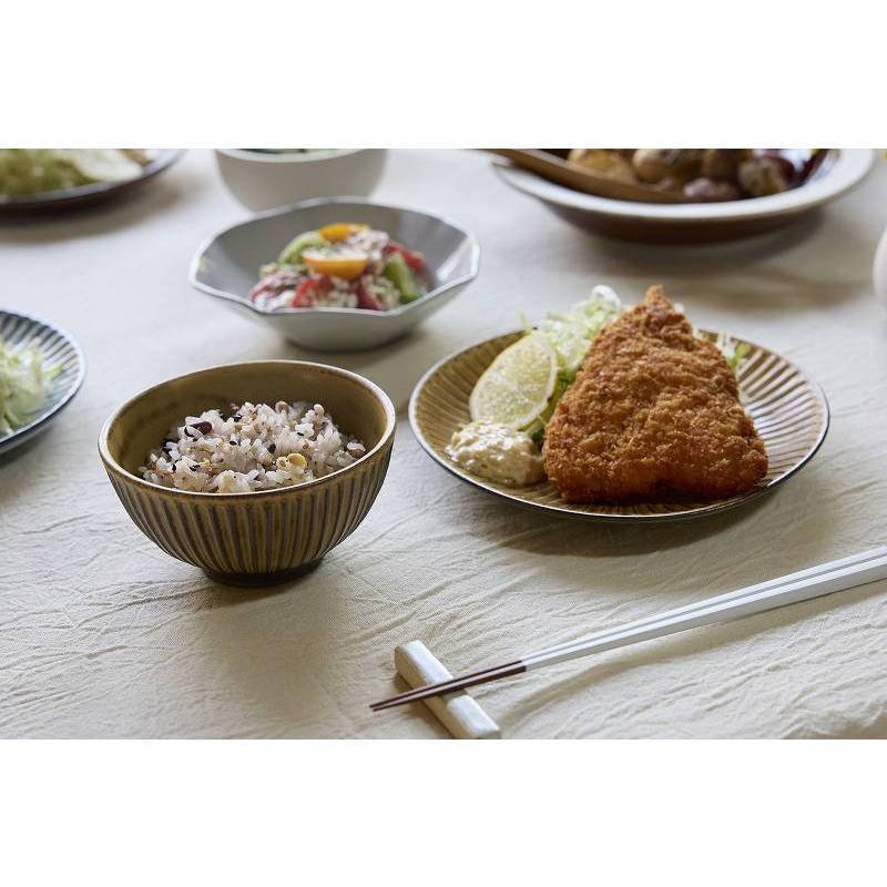 Rikizo 日本製 笠間焼 TAMAKI リン プレート19 シノギ ソギ Rikizo 日本製 笠間焼 TAMAKI リン プレート19 シノギ ソギ