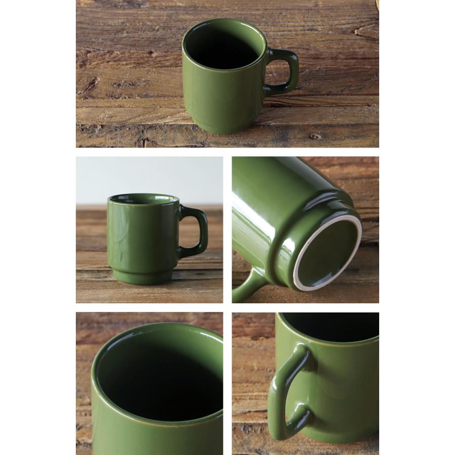 スタッカブルマグカップ 全3色 325ml おしゃれ かわいい 可愛い シンプル カフェ 食器 コップ スタック スタッキング アメリカ コーヒー Stackable Mug 丸利玉樹利喜蔵商店 Yahoo 店 通販 Yahoo ショッピング