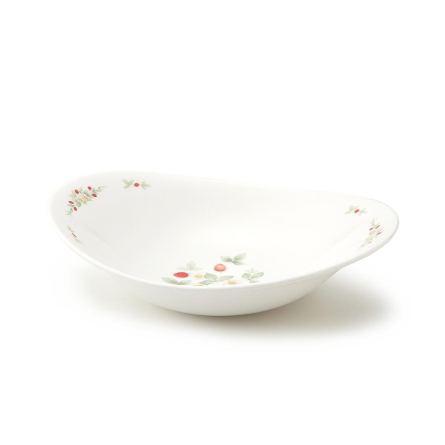 石木文さん　オーバル皿　ホワイトガーデン Fortemore (50%OFF) オーバルカレー皿 おしゃれ 食器 かわいい カフェ