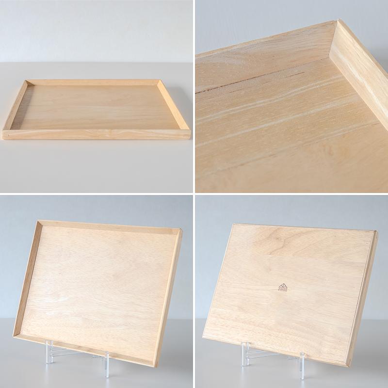 TAMAKI おしゃれ 食器 かわいい カフェ風 トレイ おぼん 木製 北欧