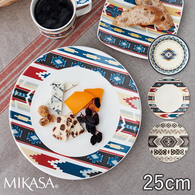 MIKASA（ミカサ） (20%OFF) ウィークエンド プレート25 食器 おしゃれ かわいい カフェ風 アメリカ 北欧 韓国 : 丸利玉樹 ...
