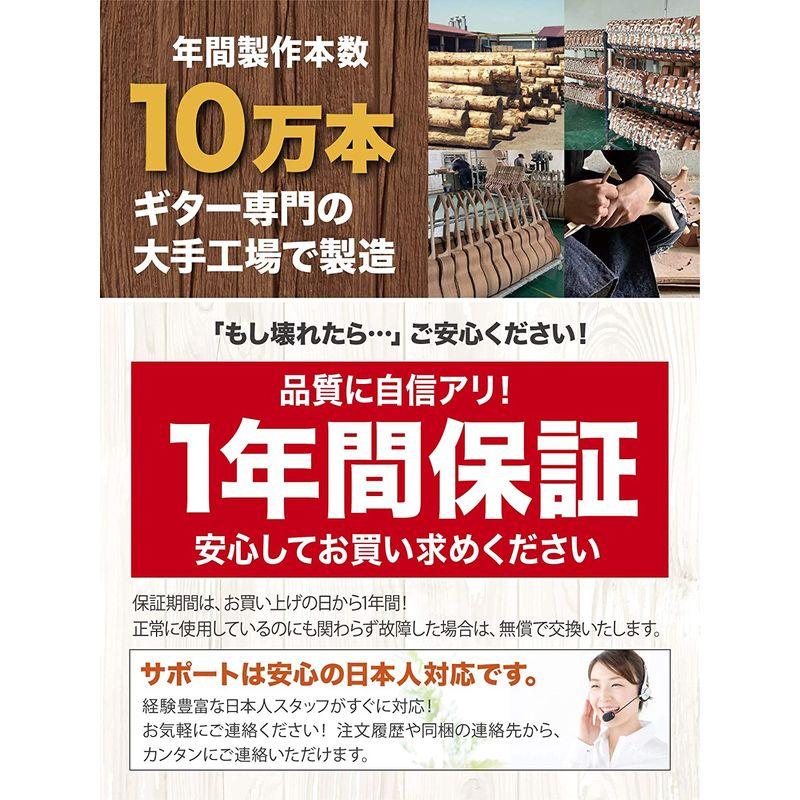 Naupaka アコースティックギター 初心者 セット びっくりするほど上手になる12週間動画講座ギター編つき フォークギター バッグ スト バッグ アコースティックギター 初心者 セット びっくりするほど上手になる12週間動画講座ギター編つき フォークギター スト