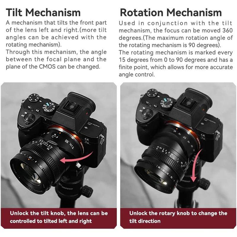 メーカー直送】【メーカー直送】TTArtisan 50mm F1.4 ティルトレンズ