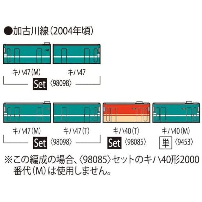 トミックス TOMIX 98098 JR キハ47-0形ディーゼルカー(加古川線)セット