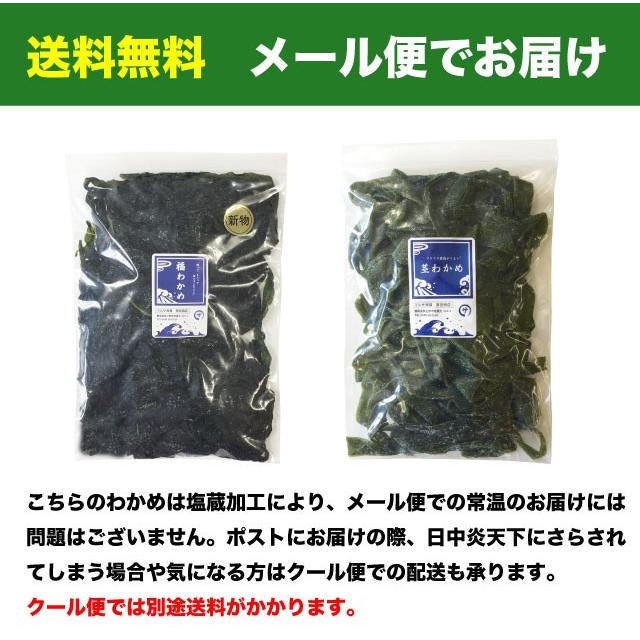 わかめ 海藻セット 国産 三陸産 一等級 生わかめ 170g 茎わかめ 250g ヘルシー海藻 送料無料 |  | 03