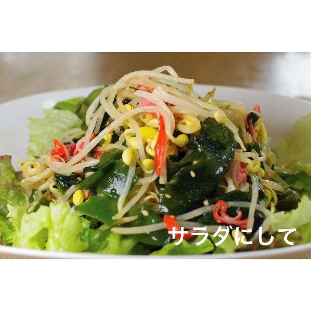 わかめ お試しサイズ 50g ポイント消化 三陸産  一等級 生わかめ 国産 送料無料 原藻 肉厚 減塩 |  | 05