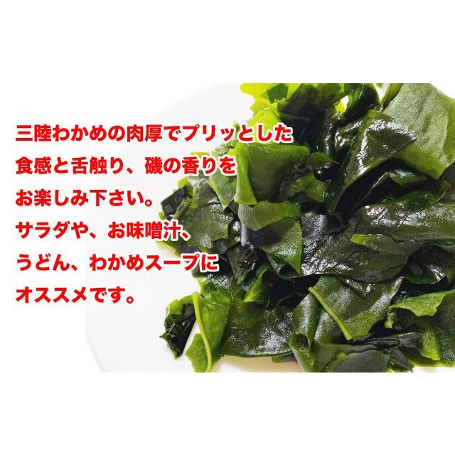 わかめ 乾燥わかめ 三陸産 カットわかめ 大袋 徳用 170g わかめの本場