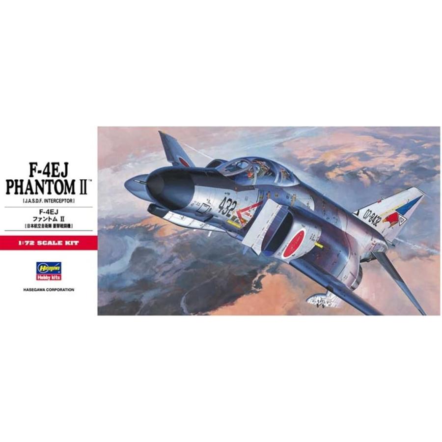 ハセガワ 1/72 日本航空自衛隊 要撃戦闘機 F-4EJ ファントム II ハセガワ 1/72 日本航空自衛隊 要撃戦闘機 F-4EJ ファントム II