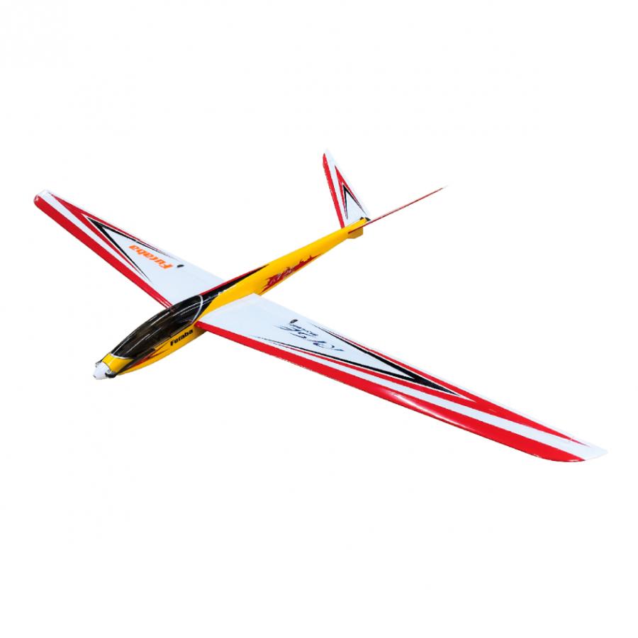 SkyLeaf Rise (スカイリーフ Rise) 電動RCグライダー RC半完成キット SkyLeaf Rise＋モーター/アンプ/サーボ付フルセットフタバ：035104の画像