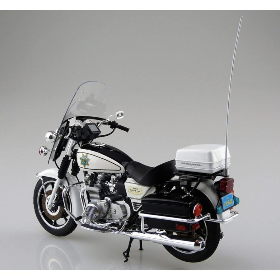 アオシマ   1/12 ザ・バイクシリーズ No.59 カワサキ KZ1000C ポリス1000 1981年式 プラモデル組立キット｜marusan-hobby｜02