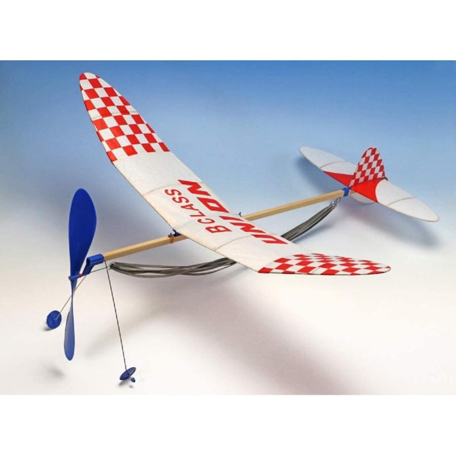 スタジオミド 袋入りライトプレーン B級 ユニオン ゴム動力模型飛行機キット LP-07｜marusan-hobby｜02