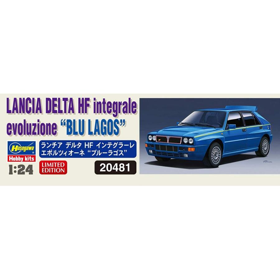 ハセガワ 1 24 ランチア デルタ Hf インテグラーレ エボルツィオーネ ブルーラゴス プラモデル 481 481 マルサンホビー 通販 Yahoo ショッピング