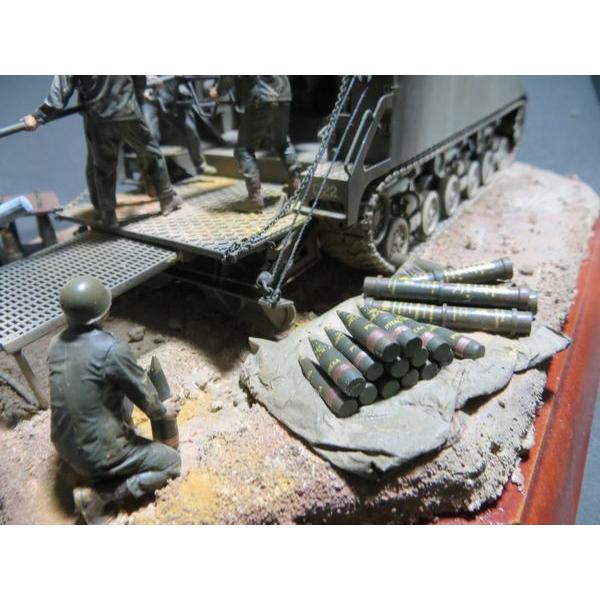 タミヤ 1/35 アメリカ 陸軍 155mm M40 自走砲 ビッグショット タミヤ 1/35 アメリカ 陸軍 155mm M40 自走砲 ビッグショット