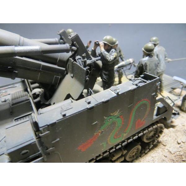 タミヤ 1/35 アメリカ 陸軍 155mm M40 自走砲 ビッグショット タミヤ 1/35 アメリカ 陸軍 155mm M40 自走砲 ビッグショット