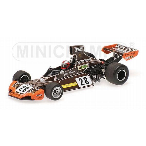 ミニチャンプス1/43 ブラバム フォード BT44 \"JOHN GOLDIE RACING\" J.ワトソン 1974