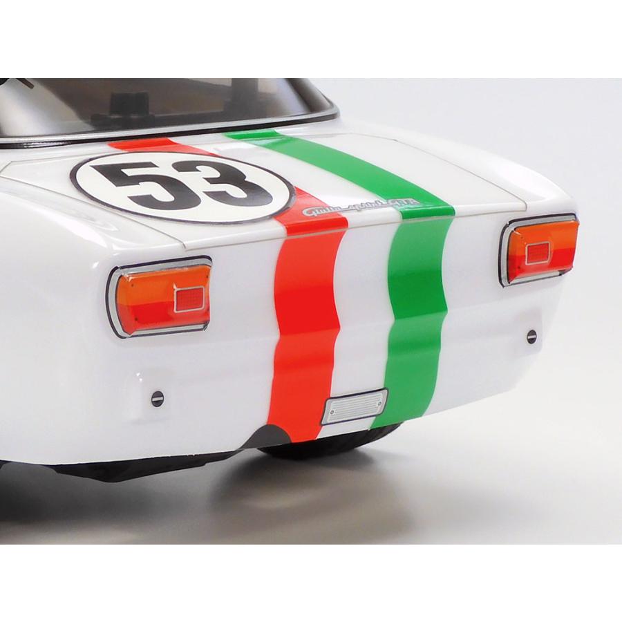 タミヤ 1/10RC アルファロメオ ジュリア スプリント GTA クラブレーサー（ MB-01シャーシ）組立キット 58732の画像