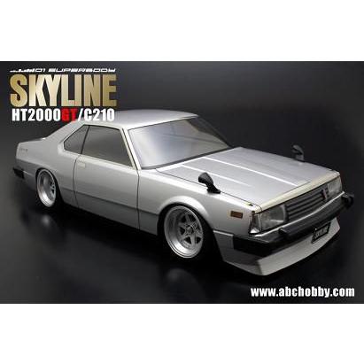 スーパーボディ ニッサン・スカイラインHT2000GT（C210） 【ＡＢＣ：67129 ＲＣカー1/10用スペアボディ】(旧品番66129 )｜marusan-hobby