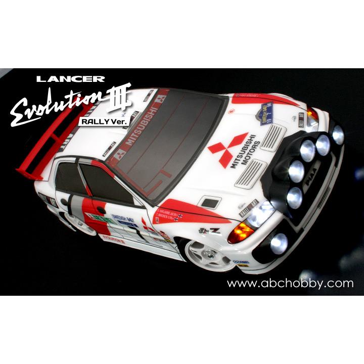 ABC HOBBY ミツビシ・ランサーエボリューションIII（ラリーVer.）1/10