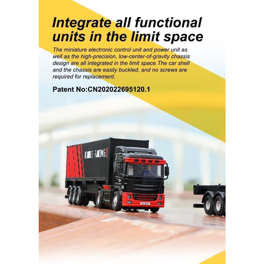 HiTEC（ハイテック） ターボレーシング 1/76スケール トレーラー