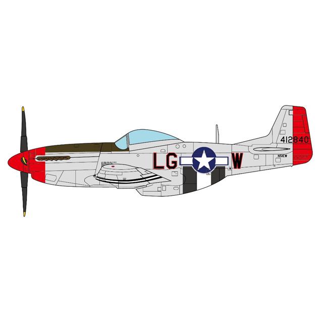JCW 1/72スケール P-51D マスタング Top Gun 2， 2022 完成品