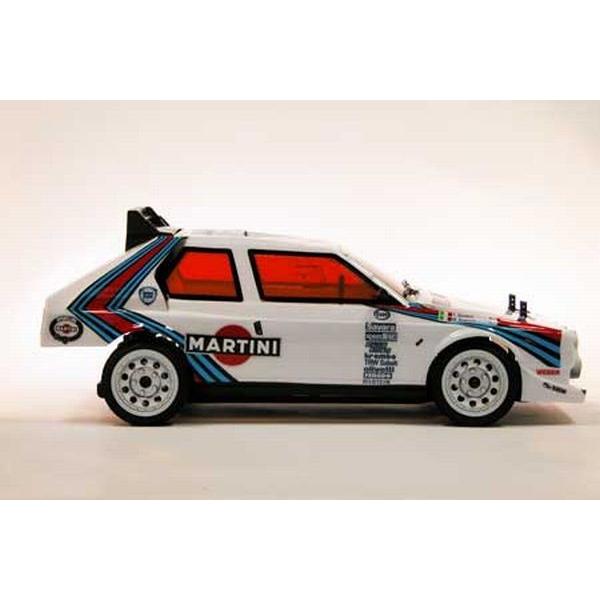 ランチアデルタS4 (マルティニデカール付) 未塗装透明ポリカ ランチアデルタS4 (マルティニデカール付) 未塗装透明ポリカ