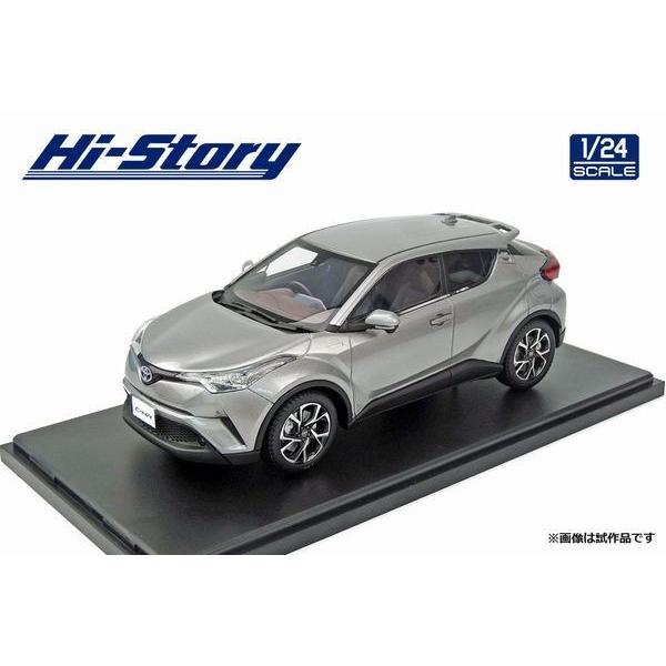 予約受付中！1/24完成ミニカー トヨタ C-HR G（2017）メタルストリーム 