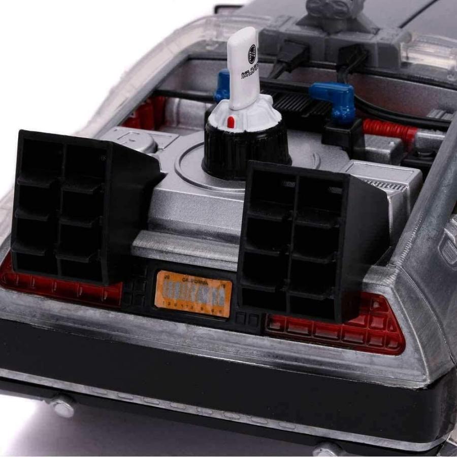 予約受付中！JADA TOYS 1/24スケール デロリアン DMC-12 バック・トゥ・ザ・フューチャーPART3 完成品ダイキャストミニカー JADA32166   (2023年9月以降)の画像
