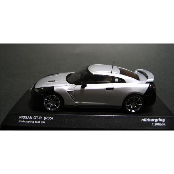 京商1/43ニッサン GT-R (R35) ニュルブルクリンク テストカー｜marusan-hobby｜03