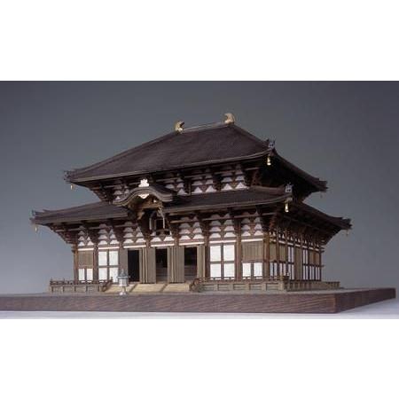1/250 東大寺 大仏殿 【アートモデルK1木製建築模型木製組立キット 