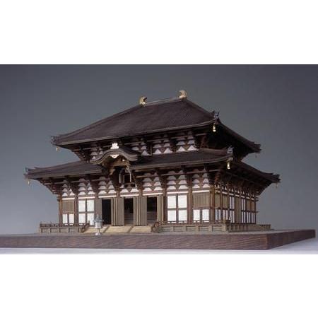 1/250　東大寺　大仏殿　【アートモデルK1木製建築模型木製組立キット】
