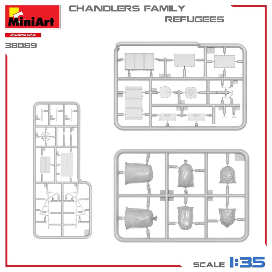 予約受付中！ミニアート 1/35 難民シリーズ 雑貨商の家族(2024年6月以降入荷予定) | ミニアート | 01