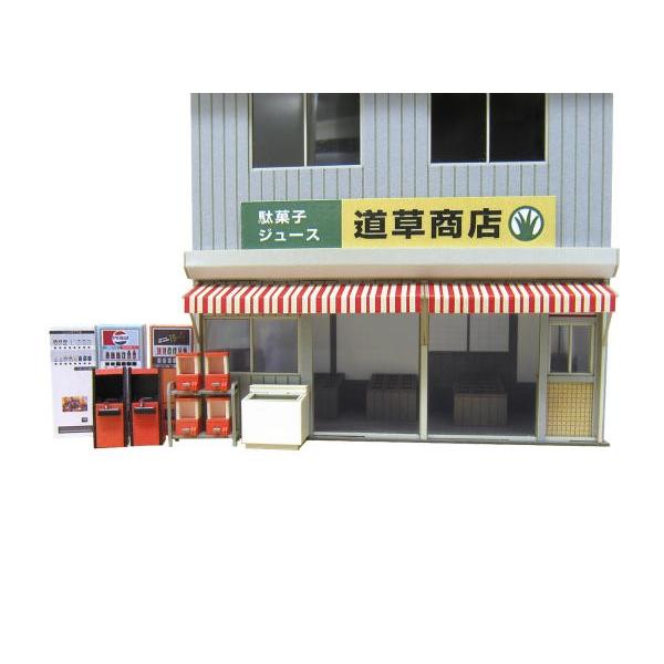 HOゲージ 1/80・1/87スケール】 情景シリーズ【街角のお店-9 HOゲージ 1/80・1/87スケール】 情景シリーズ【街角のお店-9