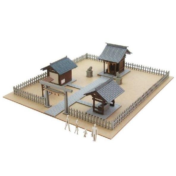 Zゲージ 1 2スケール 神社 Sankei Mp01 148 みにちゅあーとプチ組立キット ミニチュアペーパークラフト Mp01 148 マルサンホビー 通販 Yahoo ショッピング