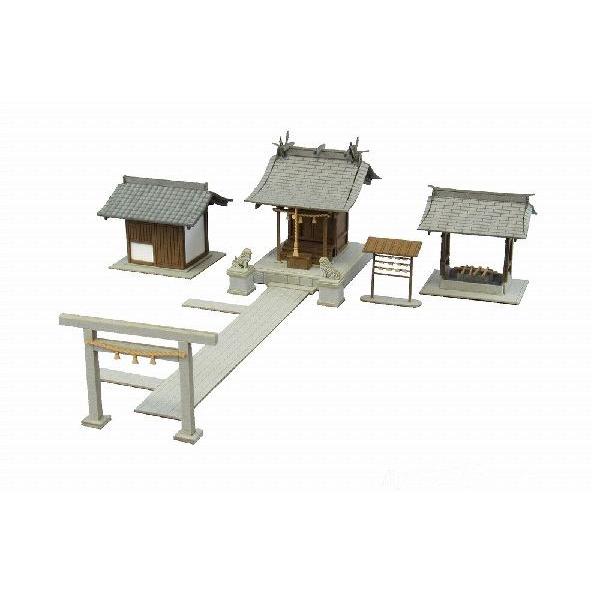 お社　手作り Nゲージ】江ノ電が走る小さなジオラマを作るよ。神社ファンタジーな
