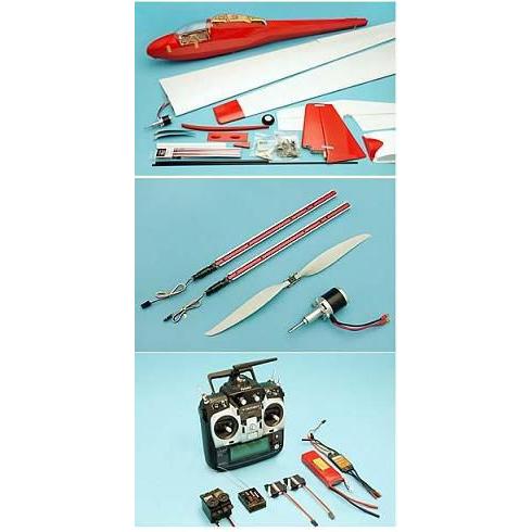 【正規品】 Ka-8b デラックス Vpro(OK)17061 3Ｍの大型スケールグライダー (ＢＬモーター，折ペラ，ELFスポイラー付属)【RC電動グライダー完成キット】 【DG7987709726】(28522円)