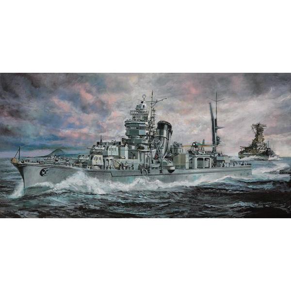 ハセガワ 1/350スケール 日本海軍軽巡洋艦　矢矧”天一号作戦” Z26 プラモデル組立キット