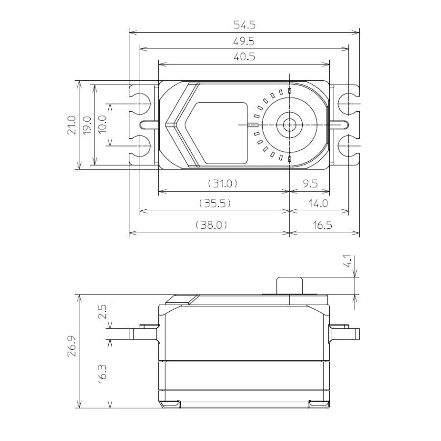 双葉電子工業 フタバ (038068) HPS CT501 URモード対応 1/10カー用