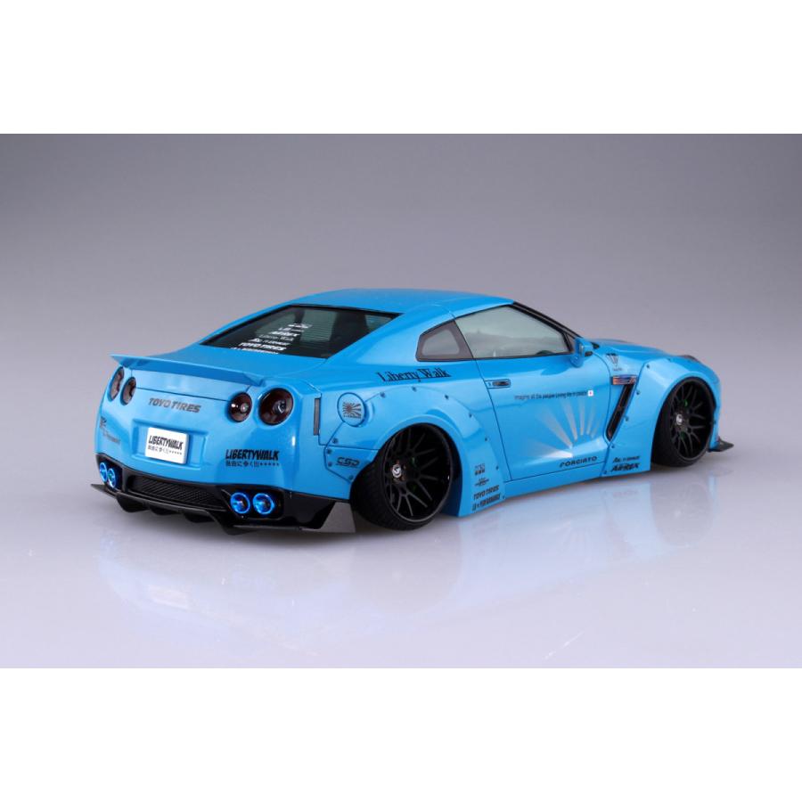 アオシマ (09) 1/24 LB☆WORKS R35 GT-R Ver.1 リバティーウォーク