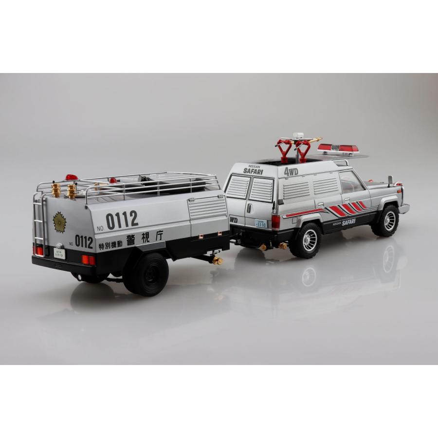 青島文化教材社 アオシマ (7) 1/24 西部警察 No.7 サファリ4WD＆タンク