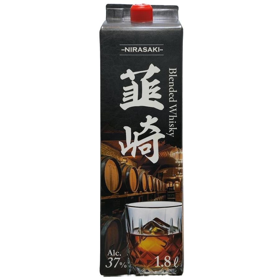 ブレンデッド ウイスキー 韮崎37度 1.8L×1本 にらさき モルト原酒
