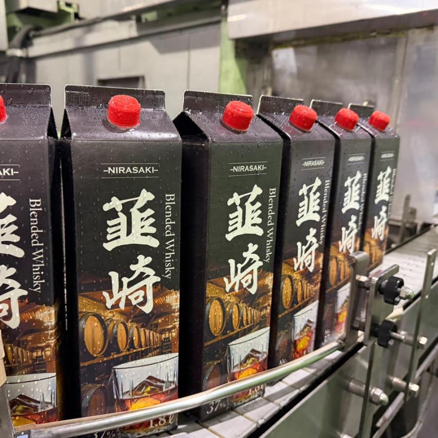 ブレンデッド ウイスキー 韮崎37度 1.8L×1本 にらさき モルト原酒