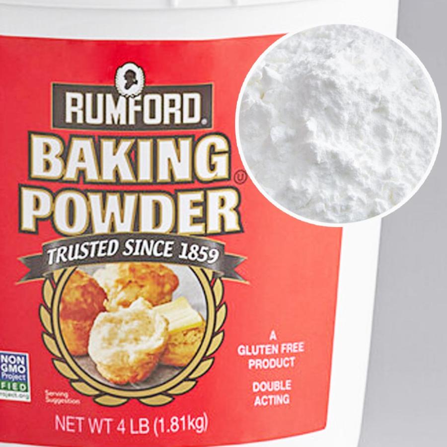ラムフォードベーキングパウダー1.81kg×3本 アルミフリー 業務用サイズ まとめ買い 【輸入元：湧川商会】 爆買の画像