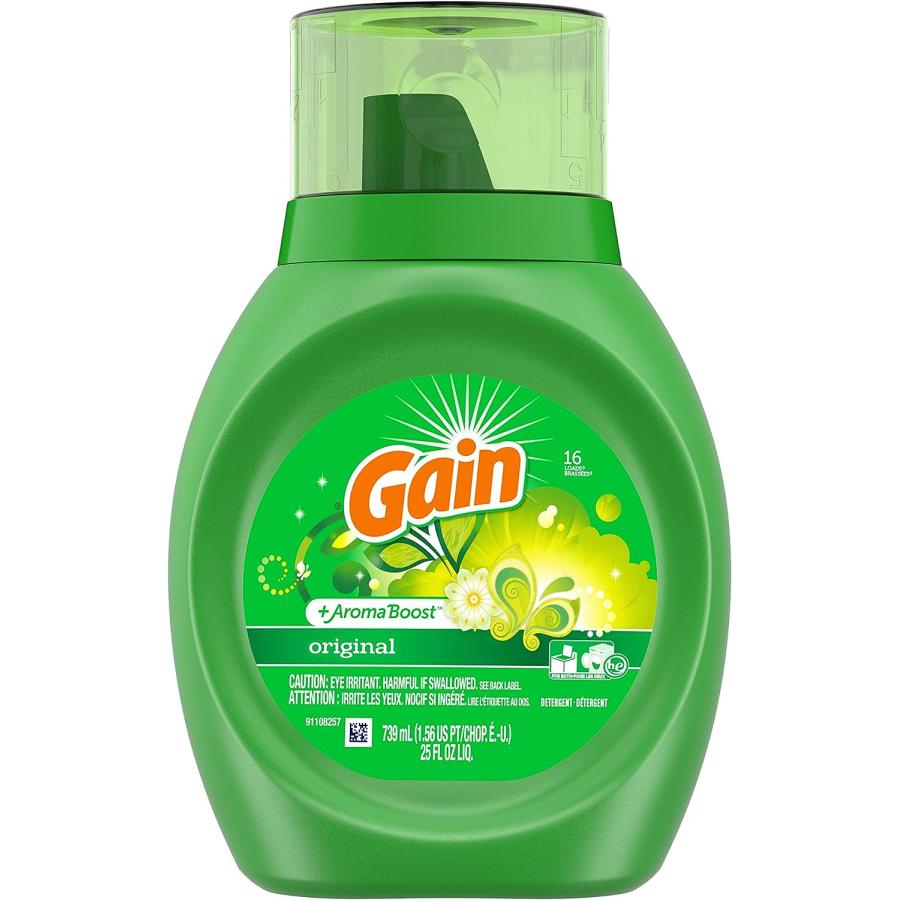 ゲイン オリジナル 液体洗剤 25oz(739ml) ×2本 Gain 爆買 : 株式会社