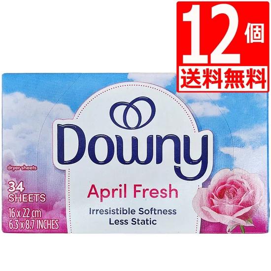 ダウニー（Downy） ダウニーシート34枚入 乾燥機用ドライシート34枚×12