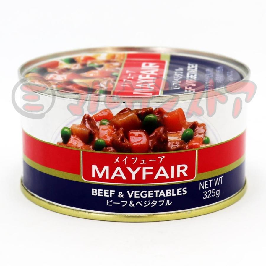 メイフェア缶詰ビーフ＆ベジタブル Mayfare Beef and vegetables 325g
