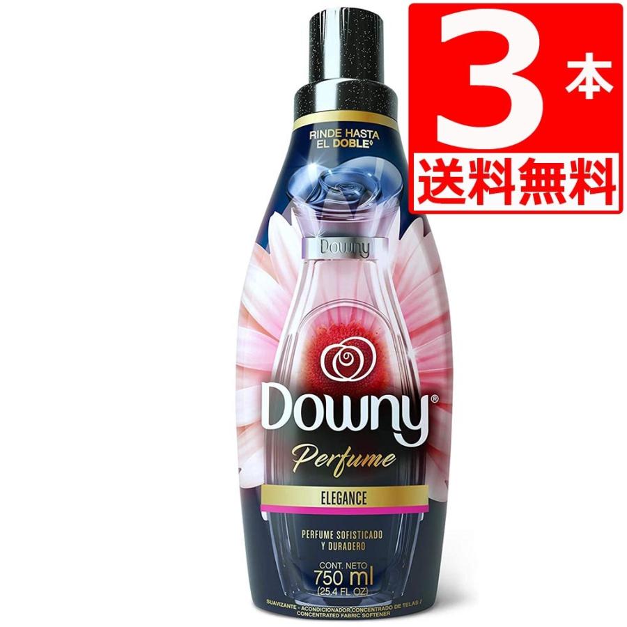 ダウニー（Downy） メキシコダウニー エレガンス 柔軟剤 750ml×3本