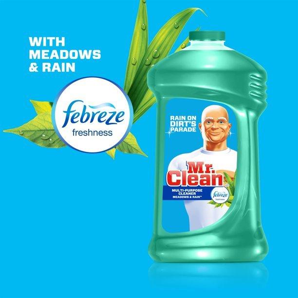 ミスタークリーン Mr.Clean マルチクリーナー 1.33Lボトル×1本 Febrezeファブリーズの香り 万能クリーナー｜marusanstore｜02