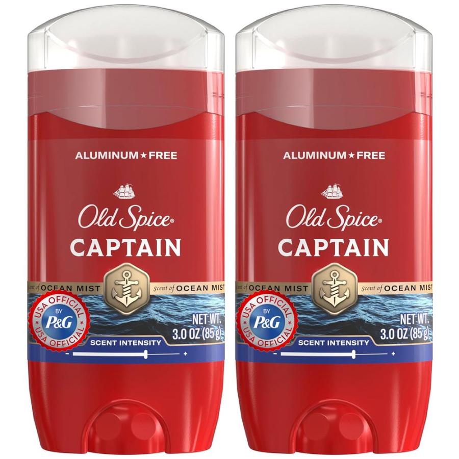オールドスパイス フレグランスバー キャプテン 85g (3oz) 2本 old spice デオドラント Captain 体臭ケア 正規輸入品 ベルガモット ライム サンダルウッド 爆買（Yahoo!・株式会社湧川商会公式ストア）