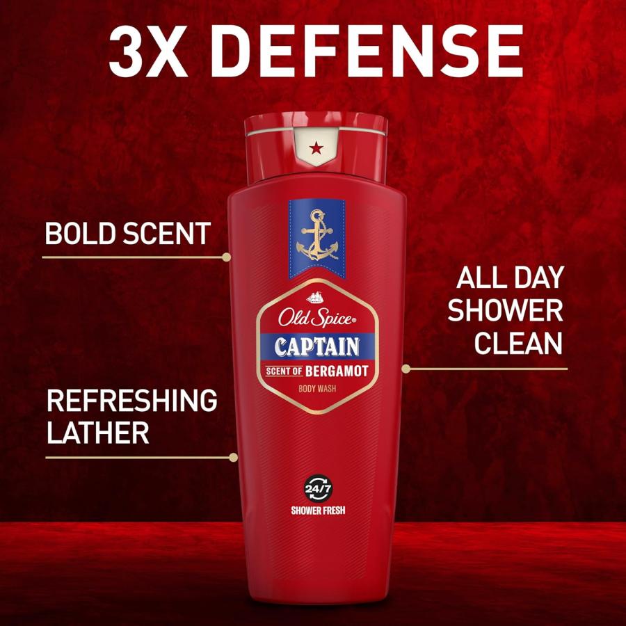 Old Spice（オールドスパイス） ボディーソープ キャプテン 473ml×2本